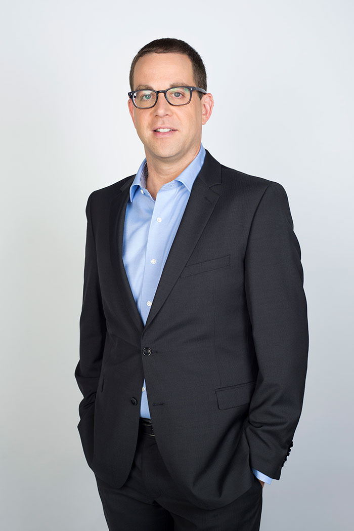 Formal photo of Ilan Bergel, a skilled accident lawyer in Toronto, representing his strong commitment to personal injury law, with an emphasis on providing personalized legal support from a renowned personal injury law firm