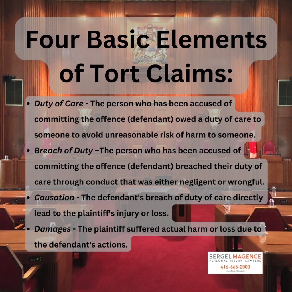 Four Elements of Tort Claims Tort Claims vs. A/B Claims – What are the Differences? Bergel Magence LLP 2