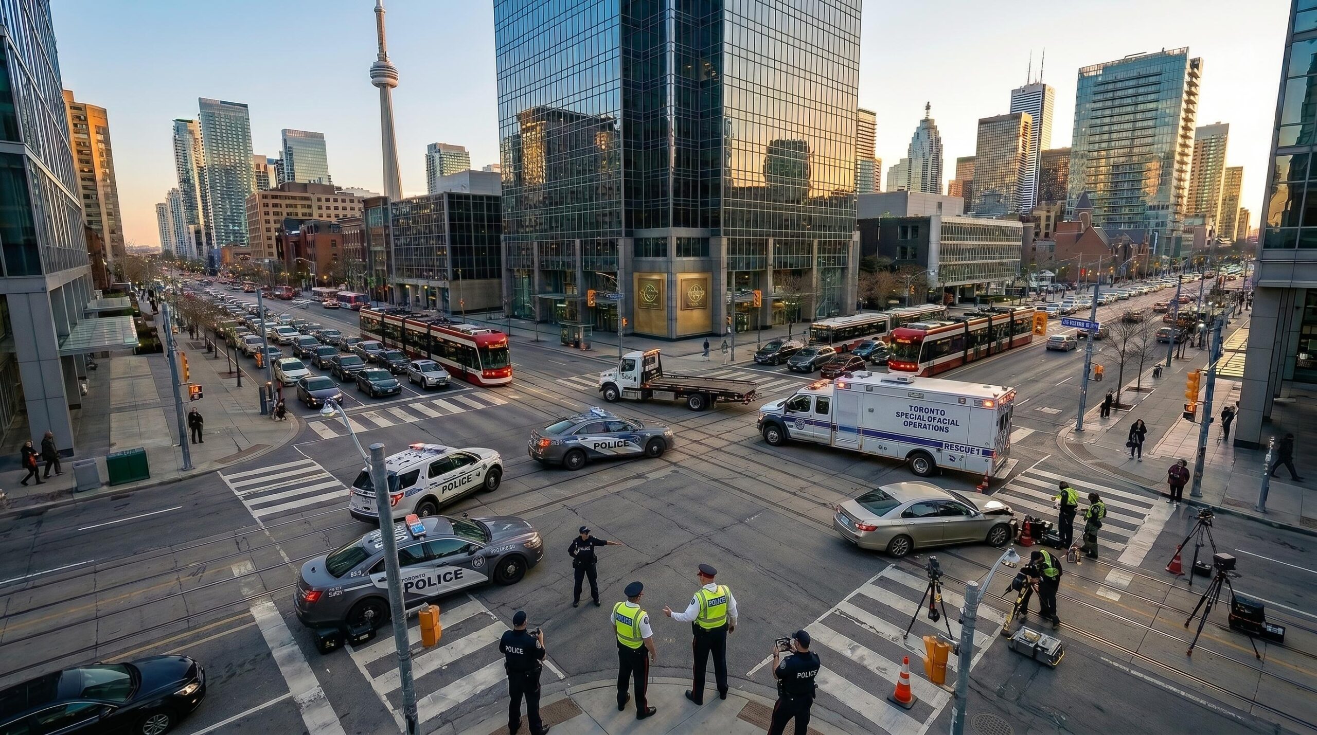 collisions at Toronto's intersections